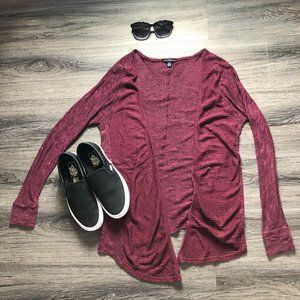 Maroon Cardigan